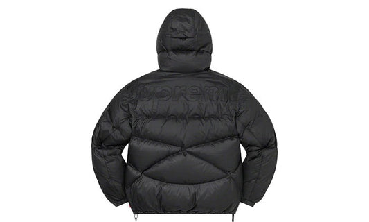 SUPREME X THE NORTH FACE 800-FILL HALF ZIP JACKET BLACK