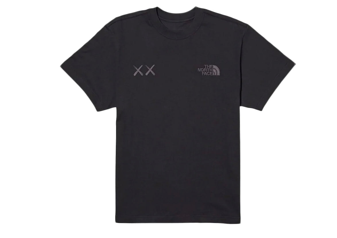KAWS X THE NORTH FACE T-SHIRT BLACK