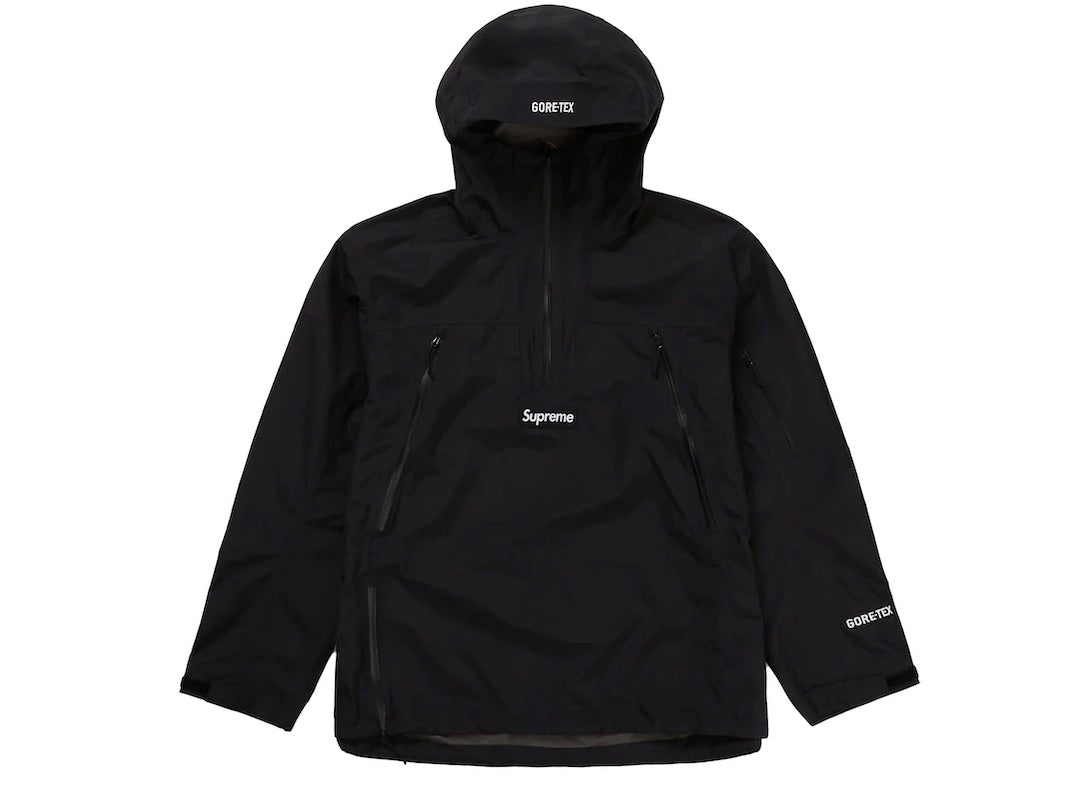 SUPREME 2 IN 1 GORE-TEX SHELL WIND STOPPER VEST BLACK