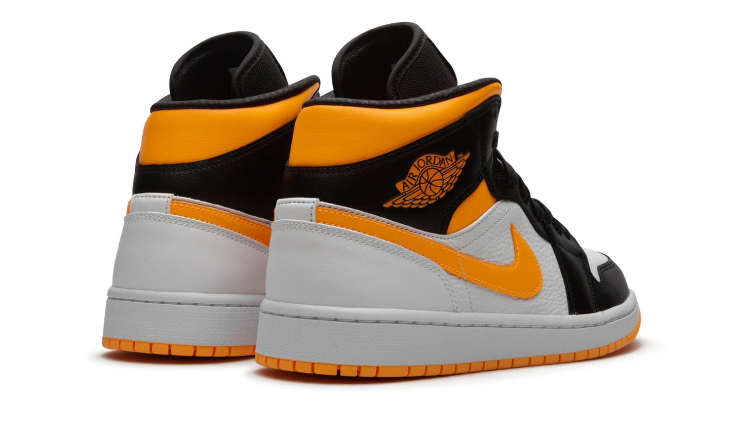 JORDAN 1 MID LASER ORANGE / BLACK WMNS