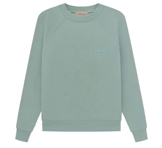 ESSENTIALS FOG CREWNECK SYCAMORE SS23