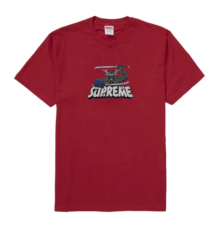 SUPREME SAMURAI TEE CARDINAL