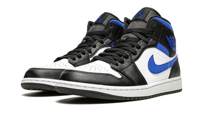JORDAN 1 MID WHITE BLACK ROYAL