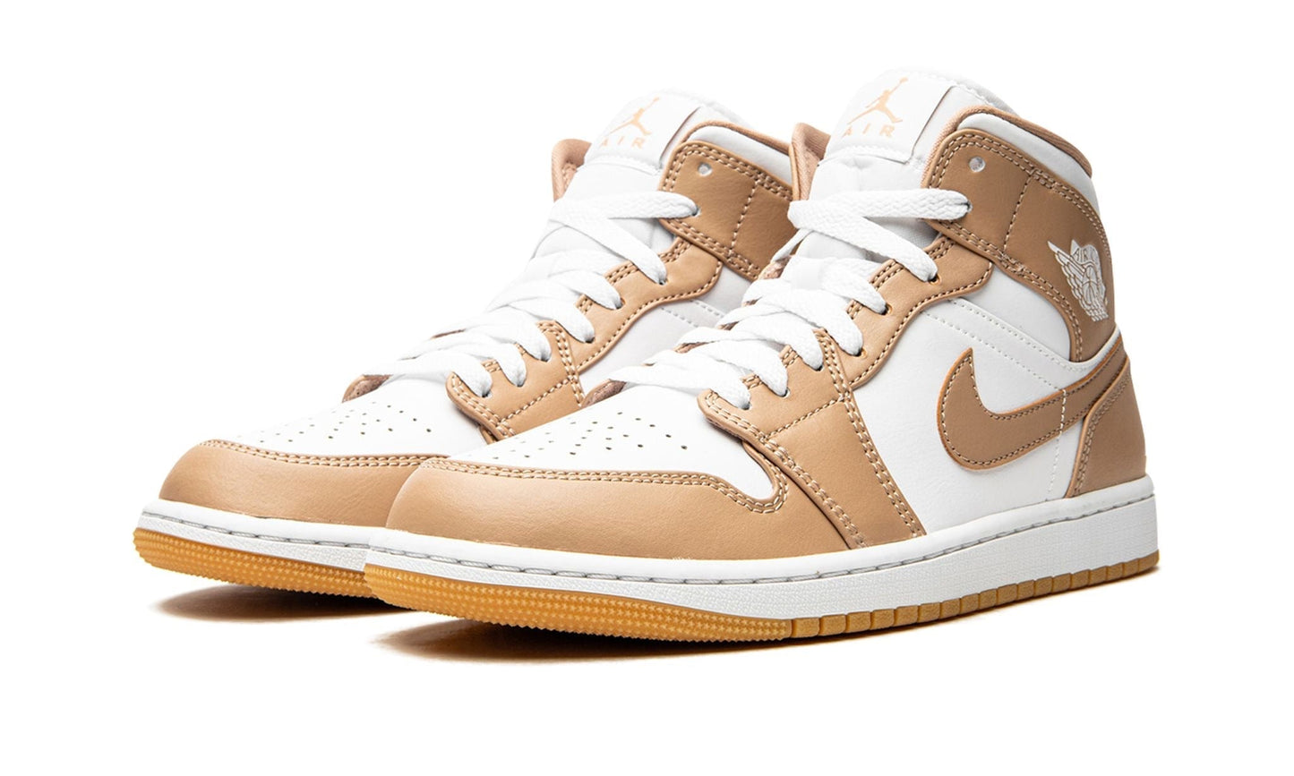 JORDAN 1 MID TAN GUM