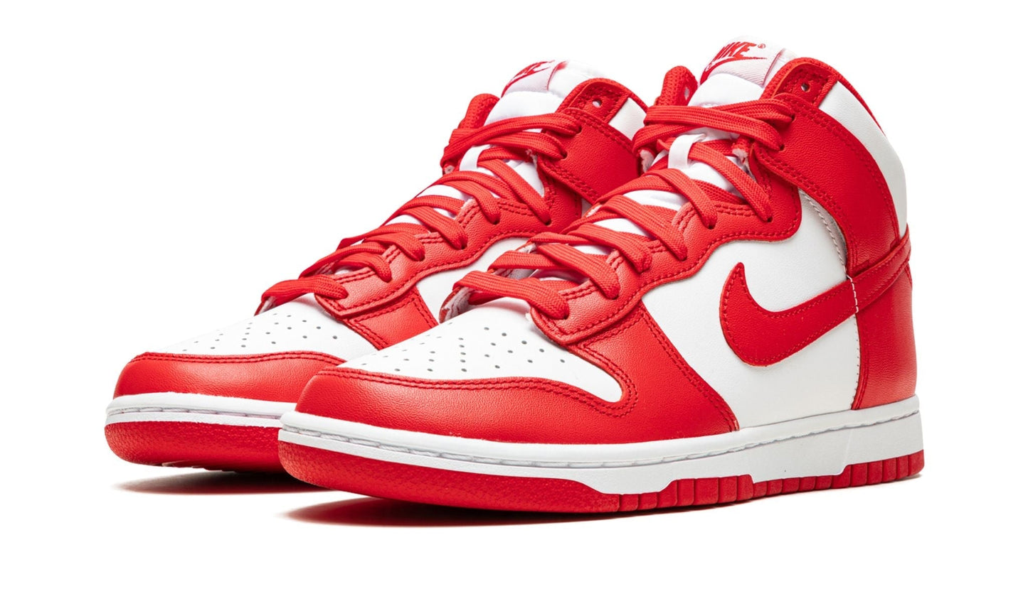 NIKE DUNK HIGH CHAMPIONSHIP WHITE RED