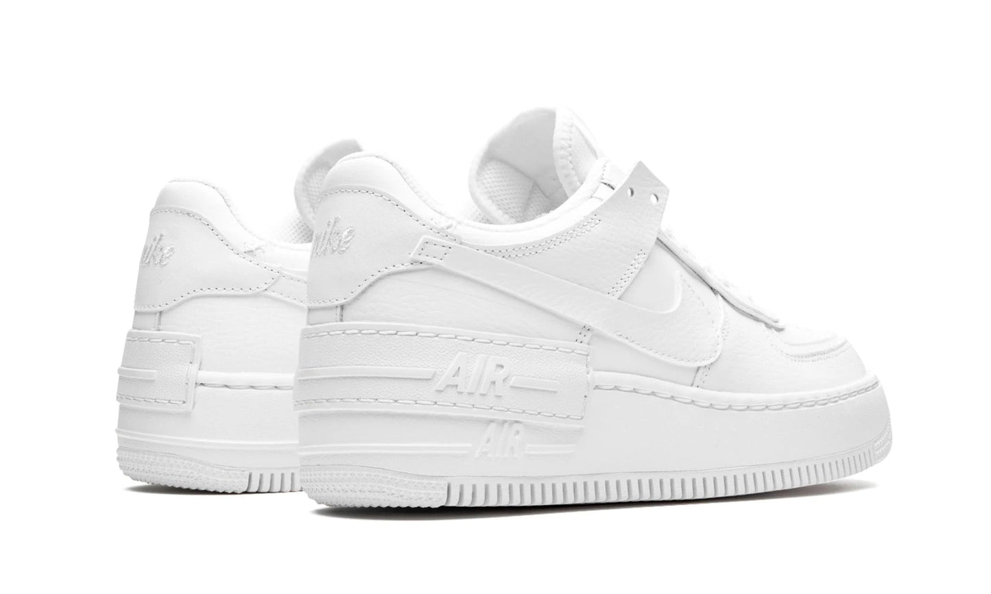 NIKE AIR FORCE 1 SHADOW TRIPLE WHITE