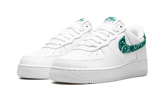 NIKE AIR FORCE 1 WHITE GREEN PAISLEY (W)