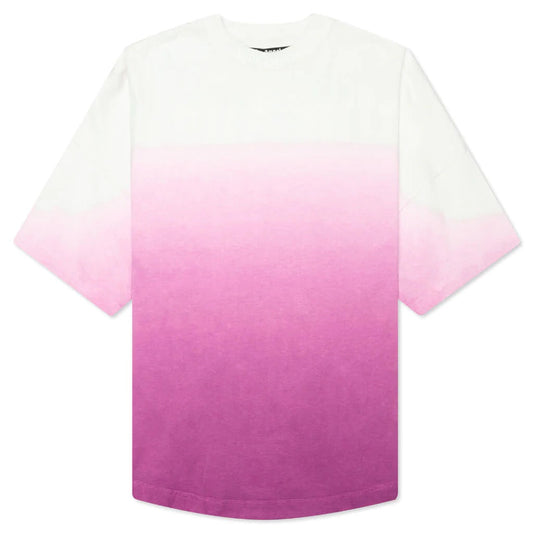 PALM ANGELS GRADIENT OVERLOGO T-SHIRT