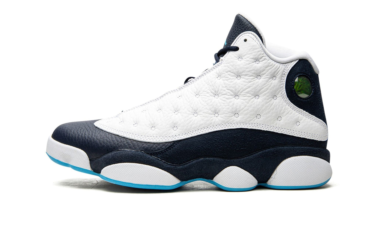 JORDAN 13 RETRO OBSIDIAN POWDER BLUE WHITE