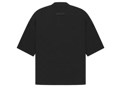 ESSENTIALS FOG BONDED T-SHIRT BLACK