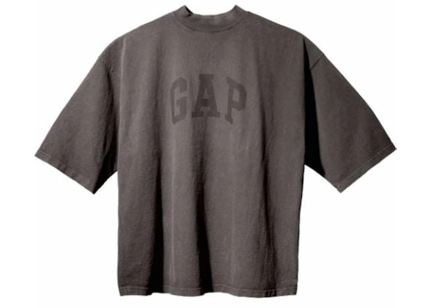 YEEZY GAP ENGINEERED BY BALENCIAGA DOVE 3/4 SLEEVE TEE DARK GREY
