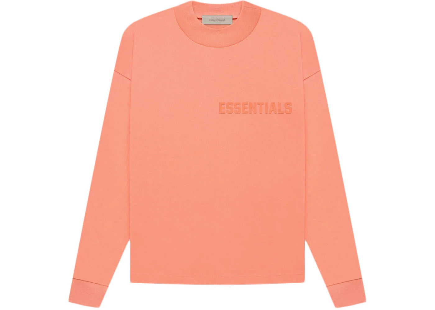 ESSENTIALS FOG LONGSLEEVE CORAL