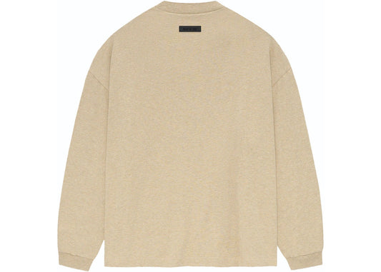 ESSENTIALS FOG LONG SLEEVE GOLD HEATHER
