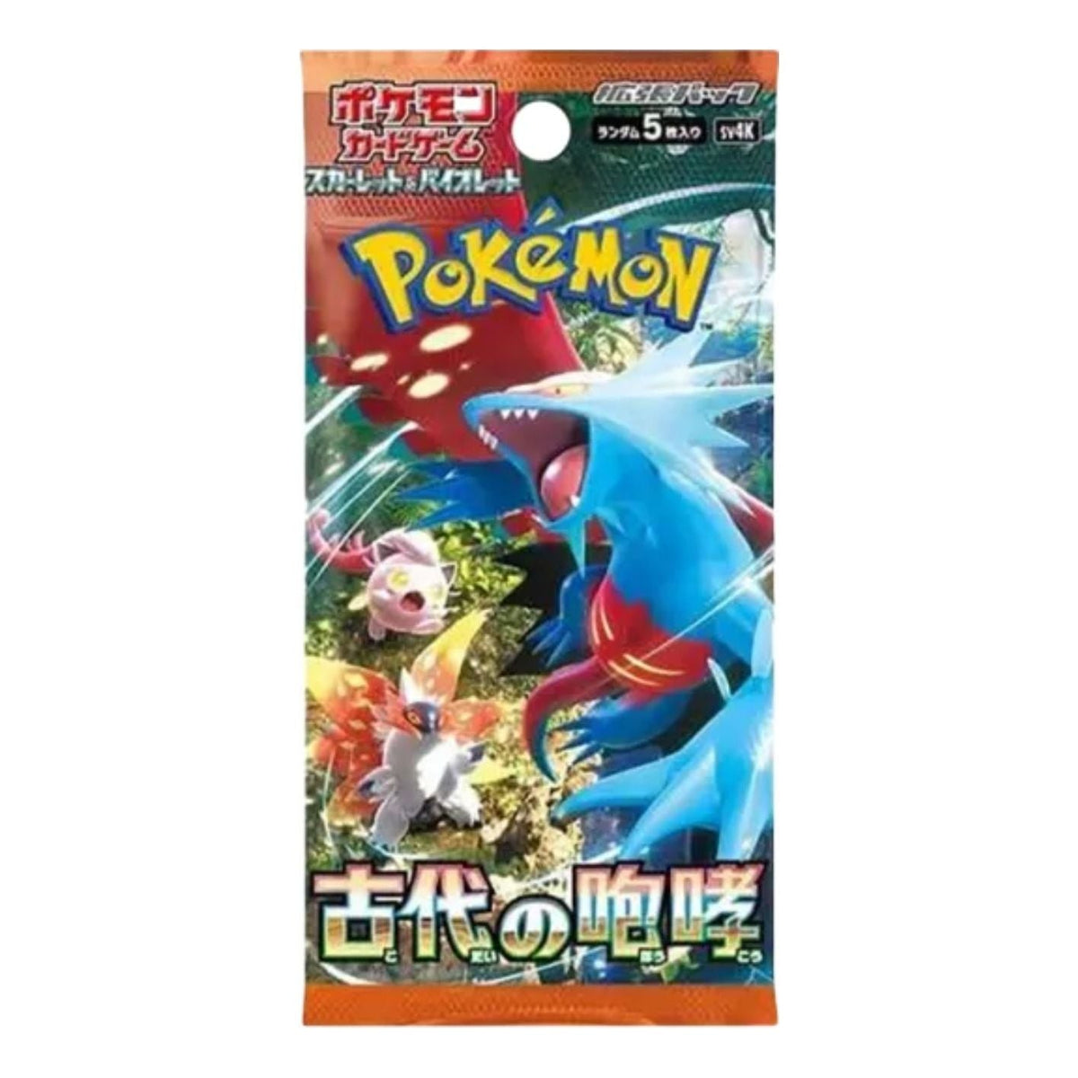 Pokemon Card JP Scarlet & Violet Expansion Pack 'Ancient Roar' PKMN-TCG-SV4K-140590