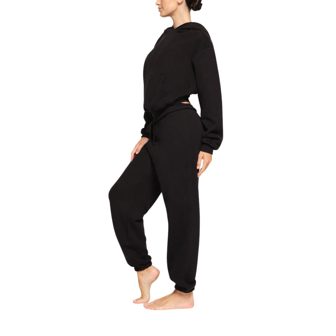 SKIMS CLASSIC HOODIE ONYX