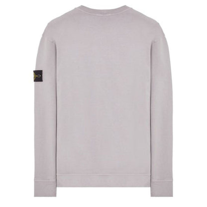 STONE ISLAND PATCH LOGO CREWNECK SWEATSHIRT GREY