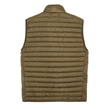 STONE ISLAND NYLON DOWN VEST OLIVE