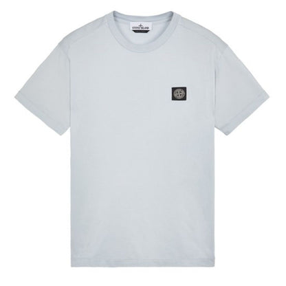 STONE ISLAND SMALL LOGO T-SHIRT SKY BLUE
