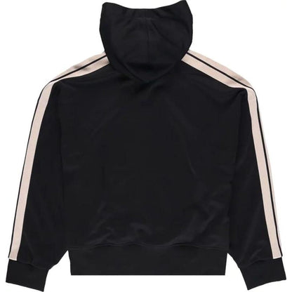 PALM ANGELS ZIPPED CLASSIC TRACK HOODIE BLACK