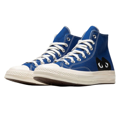 COMME DES GARÇONS PLAY CONVERSE CHUCK TAYLOR SINGLE HEART BLUE