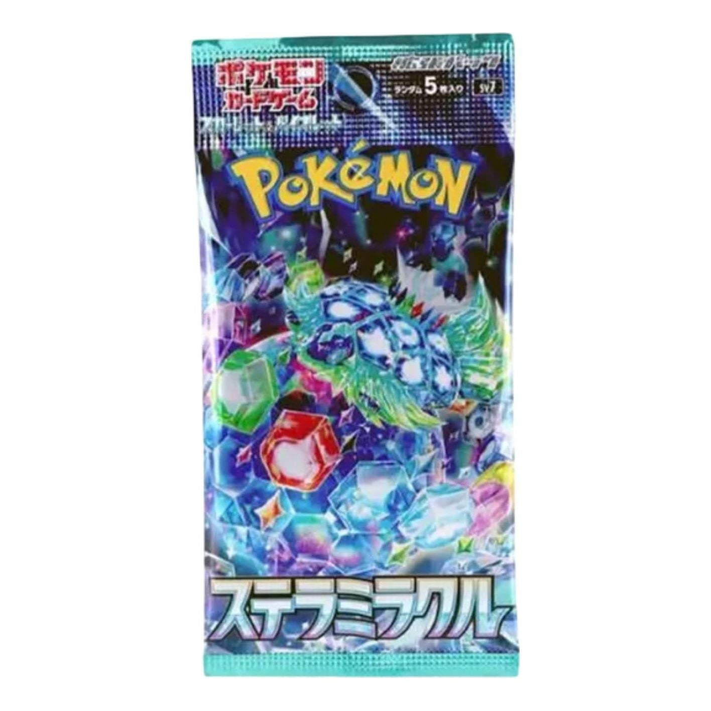 Pokemon Card JP Scarlet & Violet Booster Pack 'Stellar Miracle' PKMN-TCG-SV7-283207