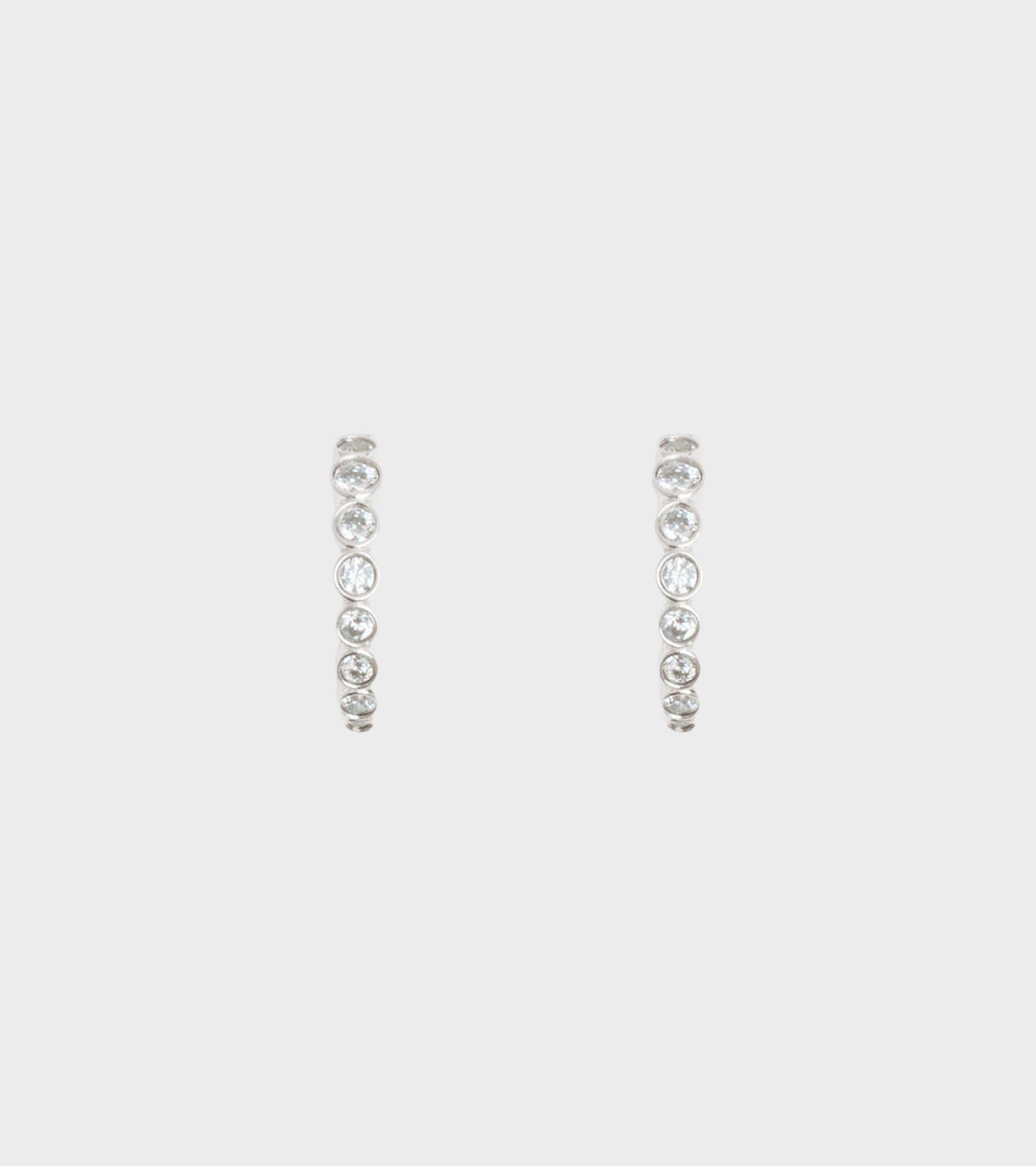 Ottilia Hoops Silver