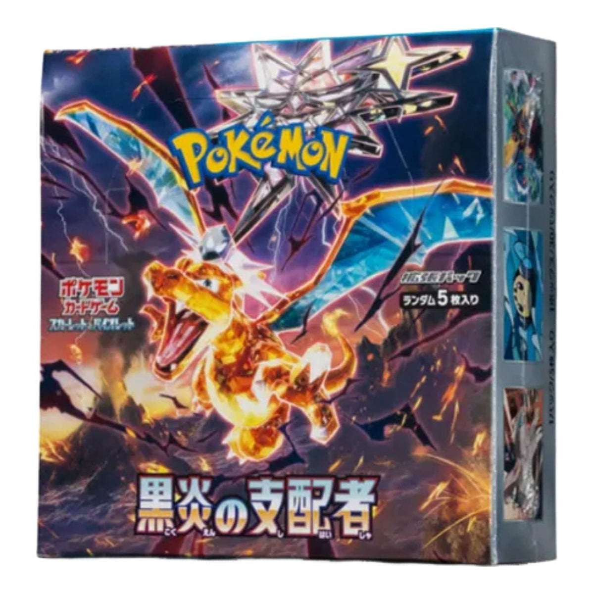 Pokemon Card JP Scarlet & Violet Expansion Pack Box 'Ruler of the Black Flame' PKMN-TCG-SV3-127743