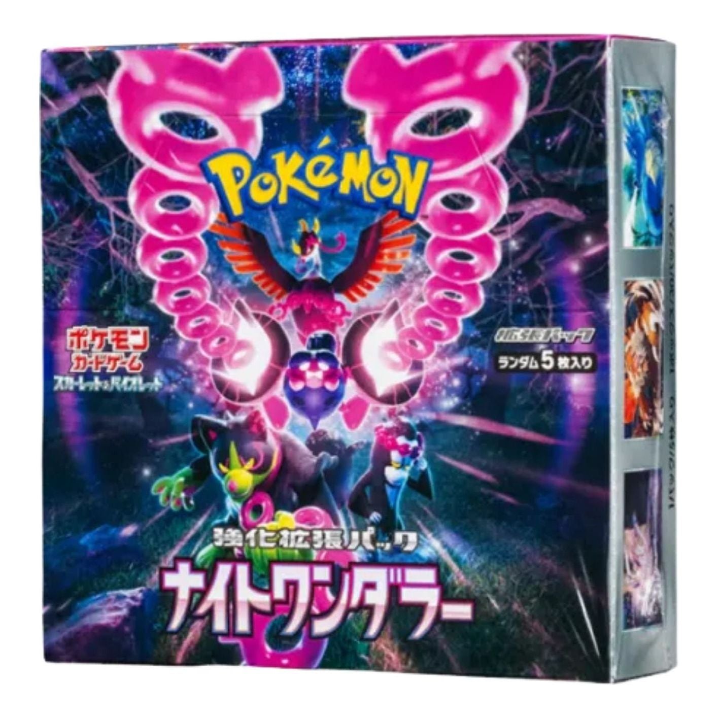 Pokemon Card JP Scarlet & Violet Enhanced Expansion Booster Box 'Night Wanderer' PKMN-TCG-SV6A-261657