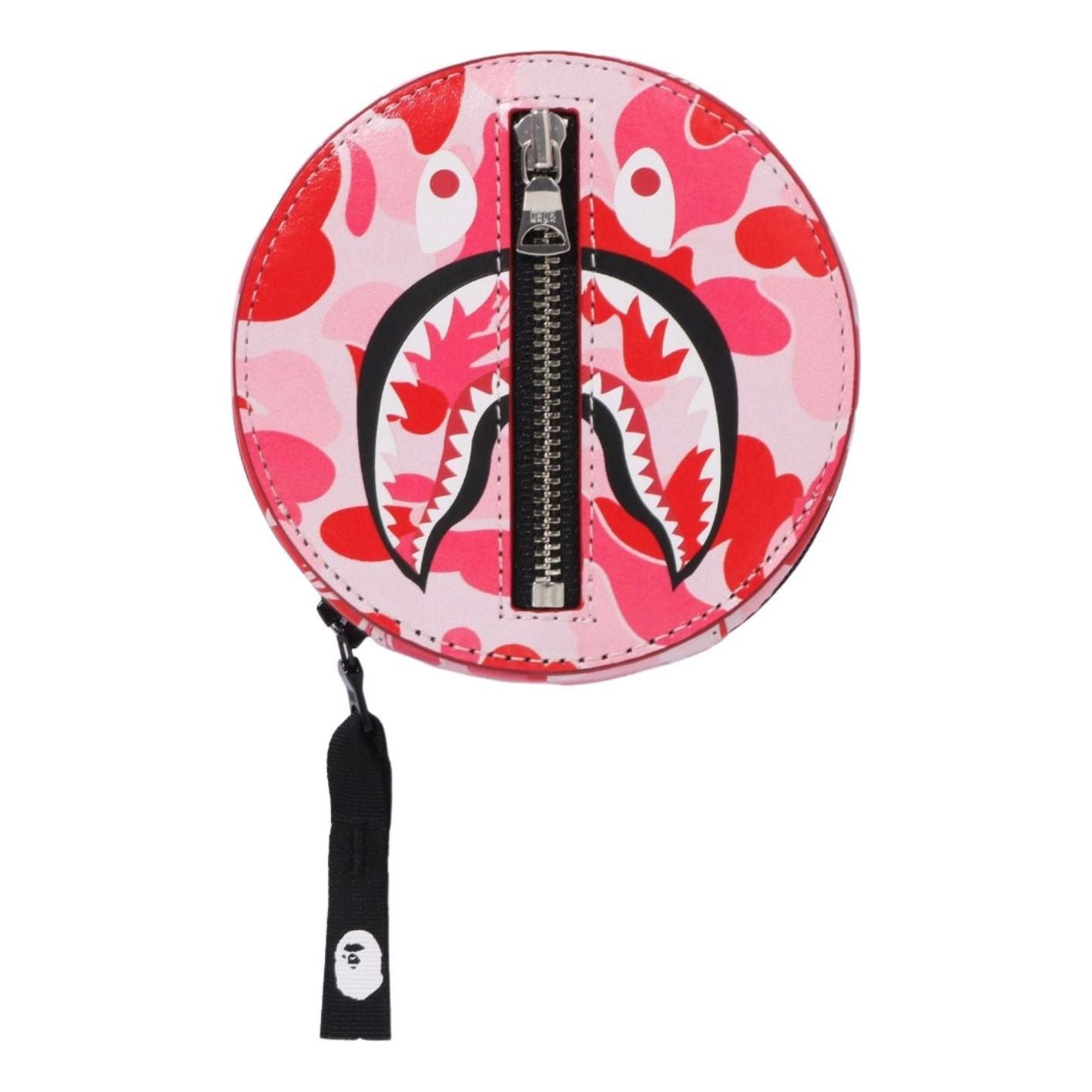 A Bathing Ape ABC Camo Shark Coin Case 'Pink' 1L80-190-012-PNK