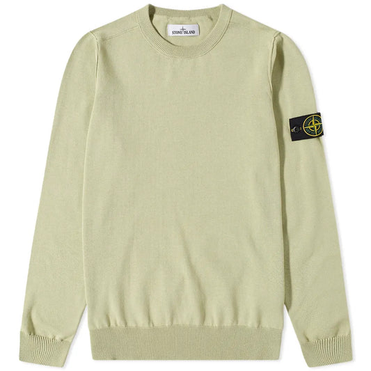 Stone Island Soft Cotton Crewneck Knit