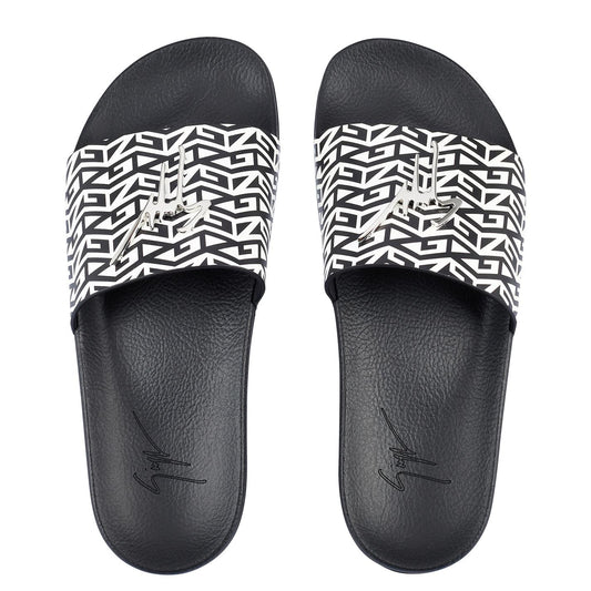 Giuseppe Zanotti Monogram Sliders