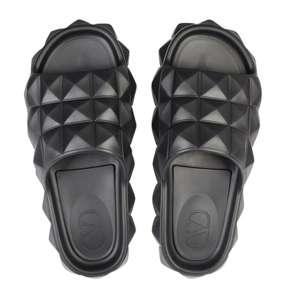 Women's Valentino Stud Sliders
