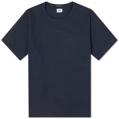 CP Company Navy Applique Logo T-Shirt