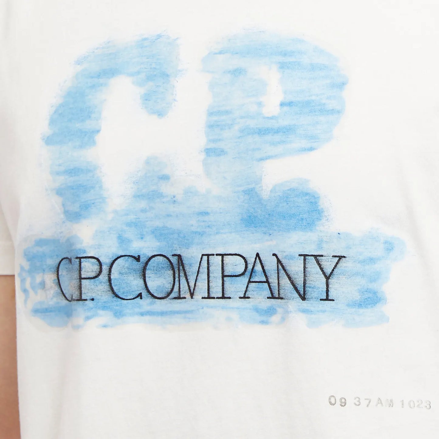 CP Company White Logo T-Shirt
