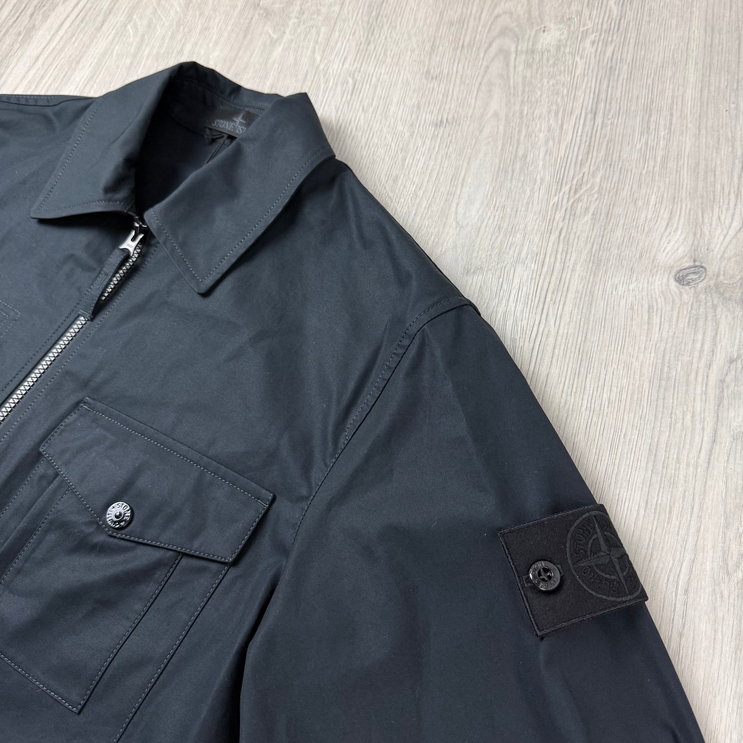 Stone Island Ghost Overshirt - Black