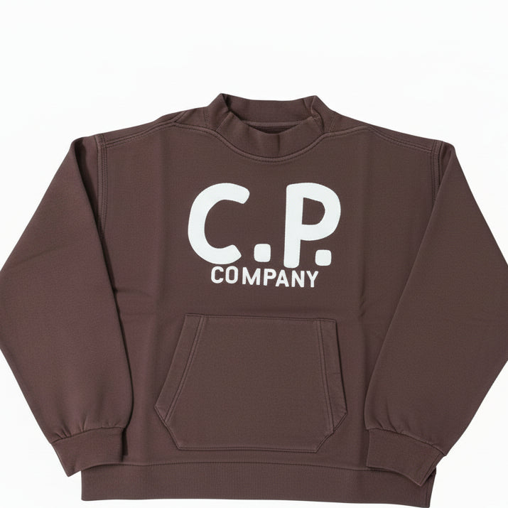 CP Company Junior Flocked Logo Sweatshirt