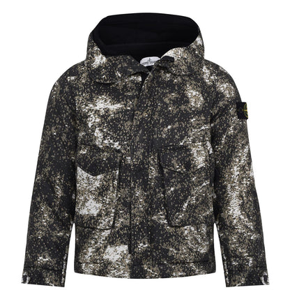 Stone Island Junior Camouflage Utility Jacket
