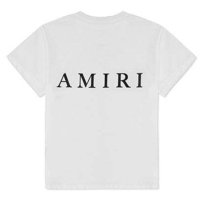 Kids Amiri White Logo T-Shirt