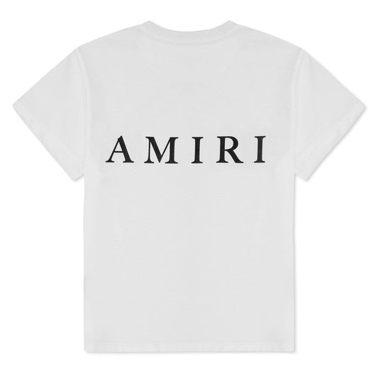 Kids Amiri White Logo T-Shirt
