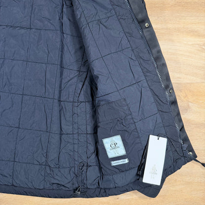 C.P. Company Chrome-R Padded Goggle Jacket in Navy