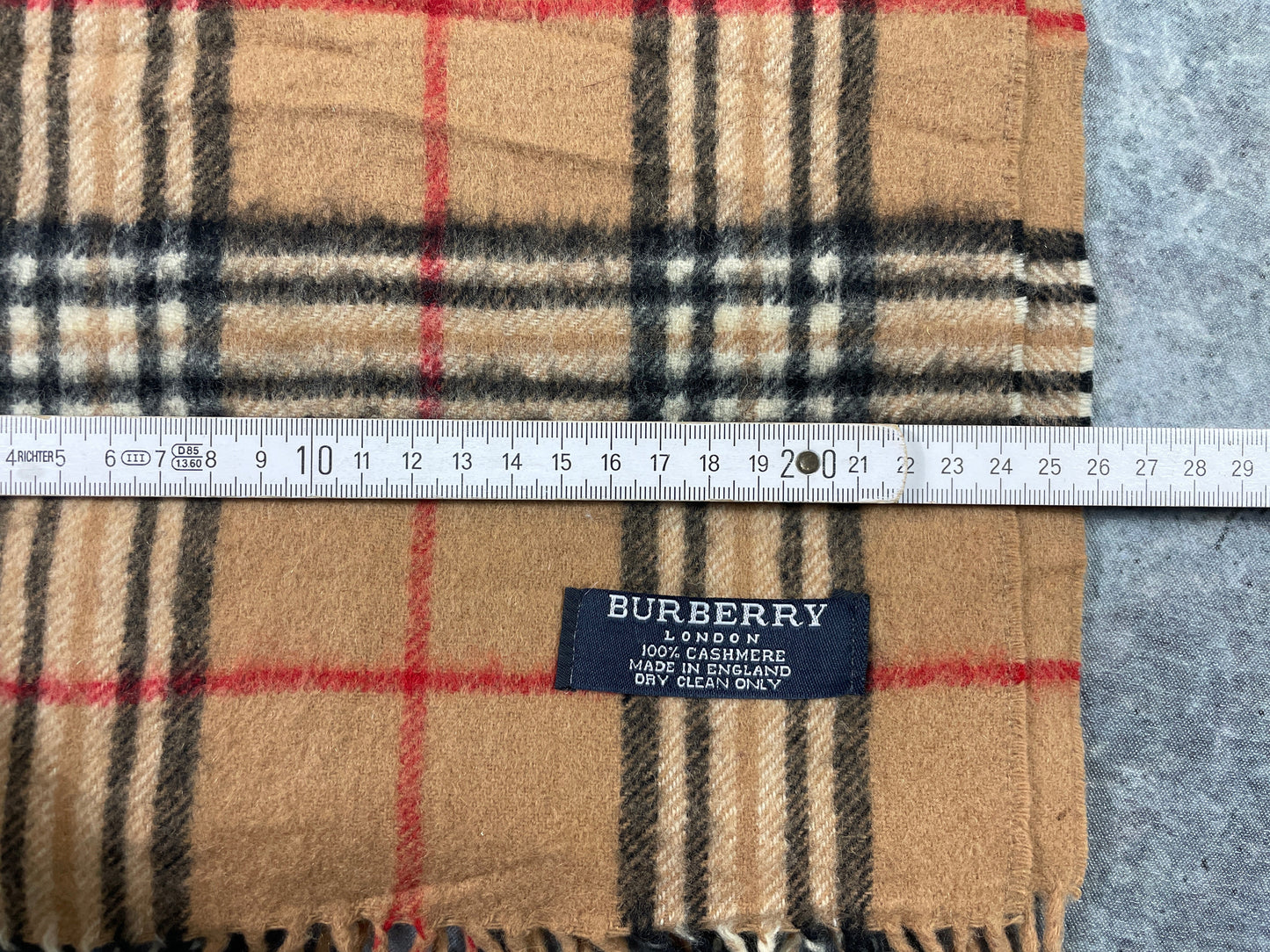 Burberry Cashmere Scarf Beige