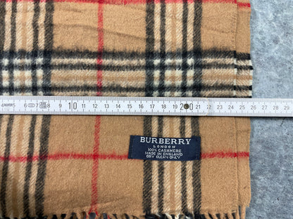 Burberry Cashmere Scarf Beige