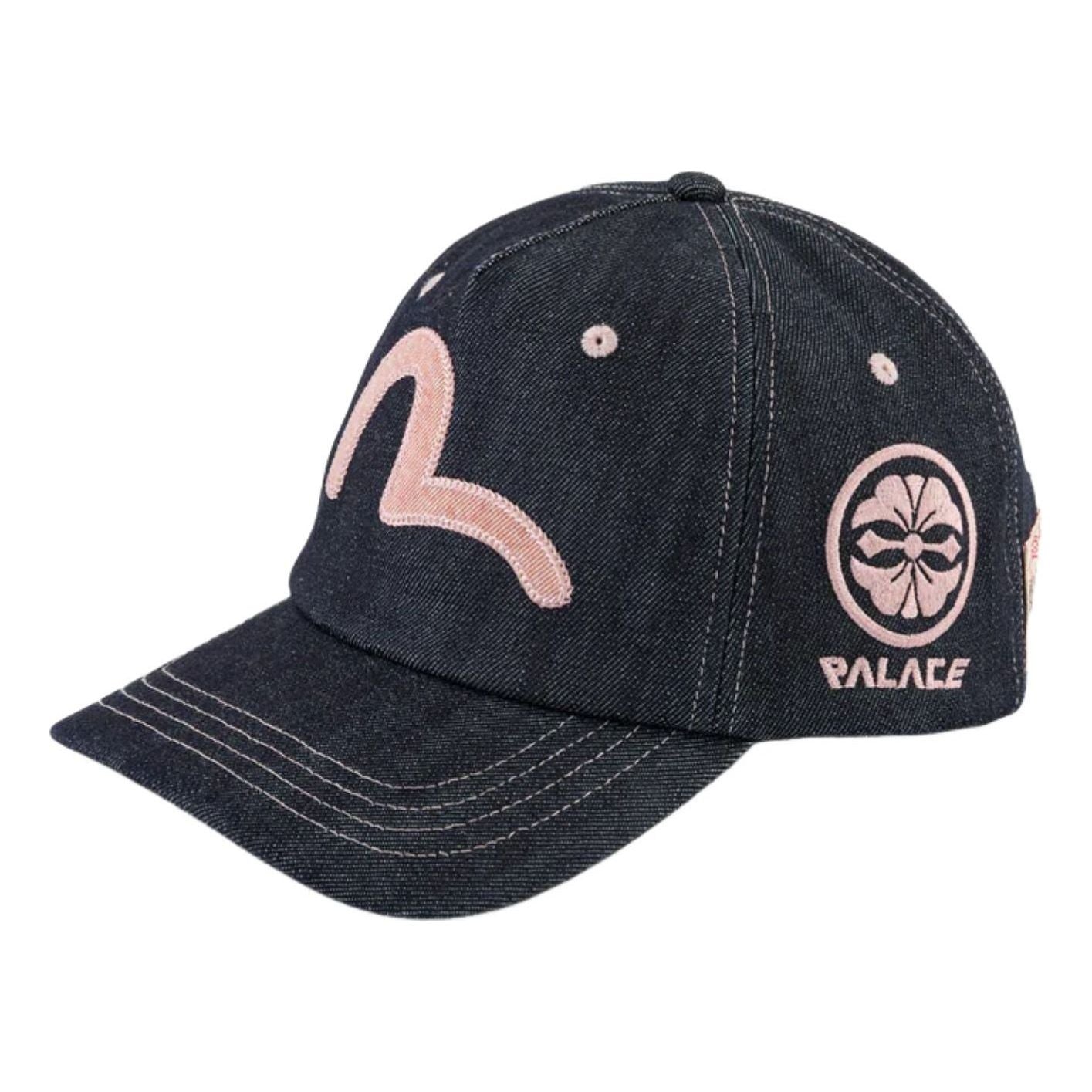 Palace x EVISU Snapback 'Indigo' P30H285