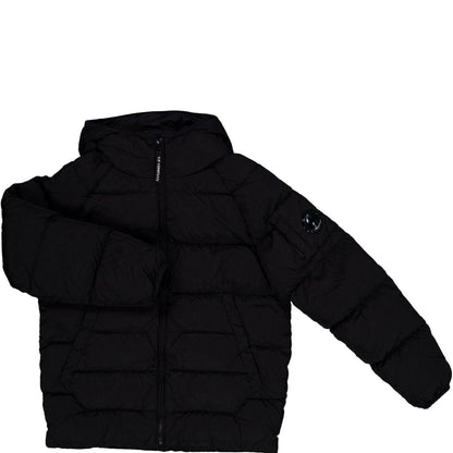 CP Company Junior Black Lens Jacket