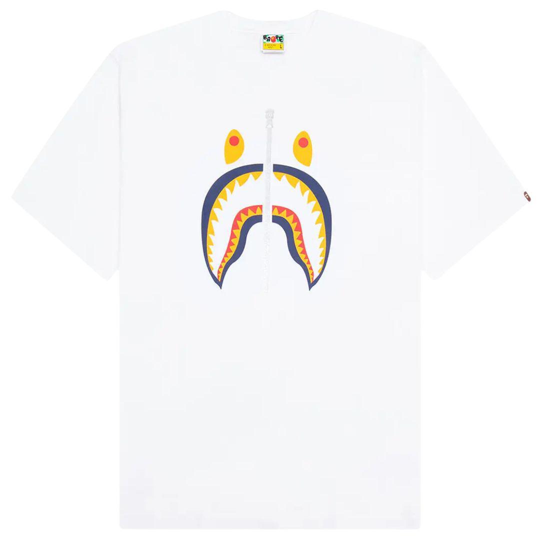 BAPE SHARK US T-SHIRT WHITE
