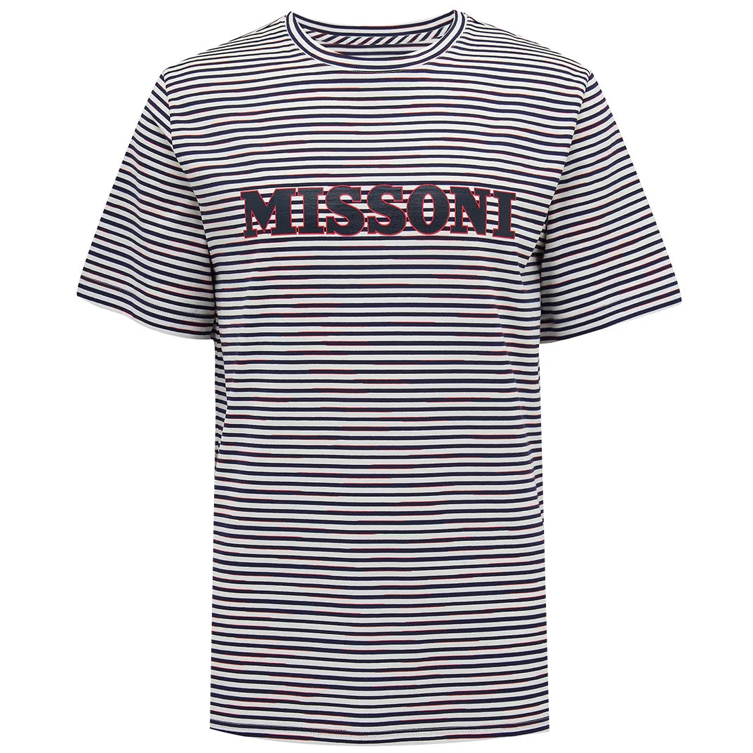 Missoni Stripe Logo T-Shirt