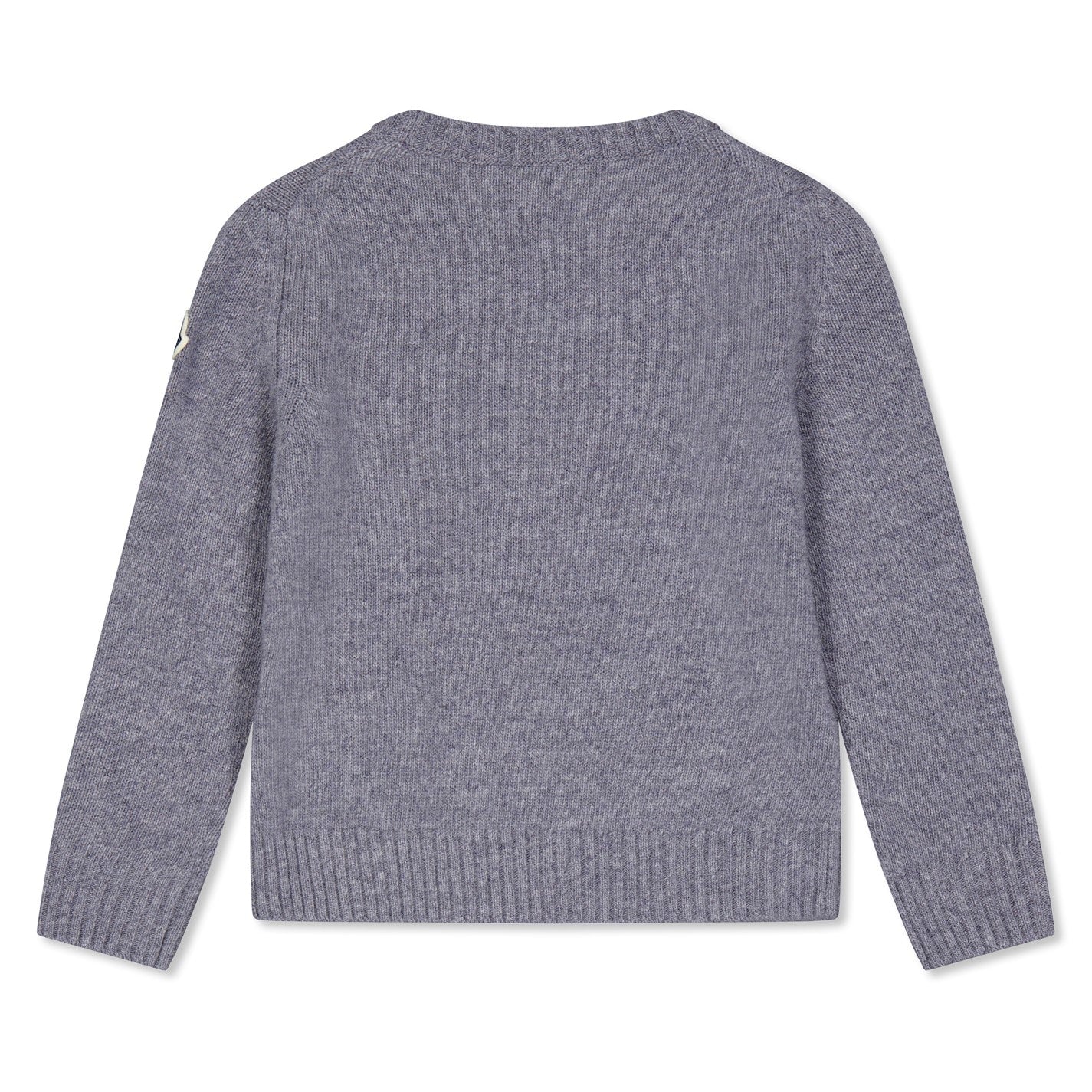 Kids Moncler Wool Logo Knit