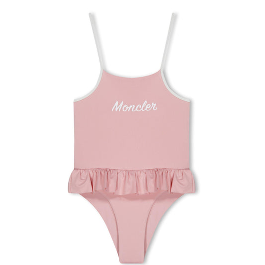 Infants Moncler Pink Logo Swimsuit