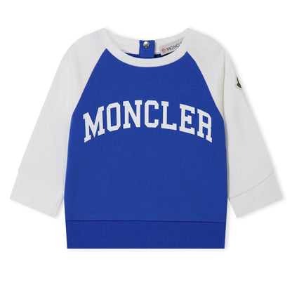 Kids Moncler Blue Logo Tracksuit