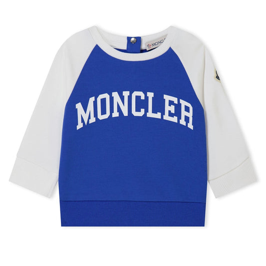 Kids Moncler Blue Logo Tracksuit